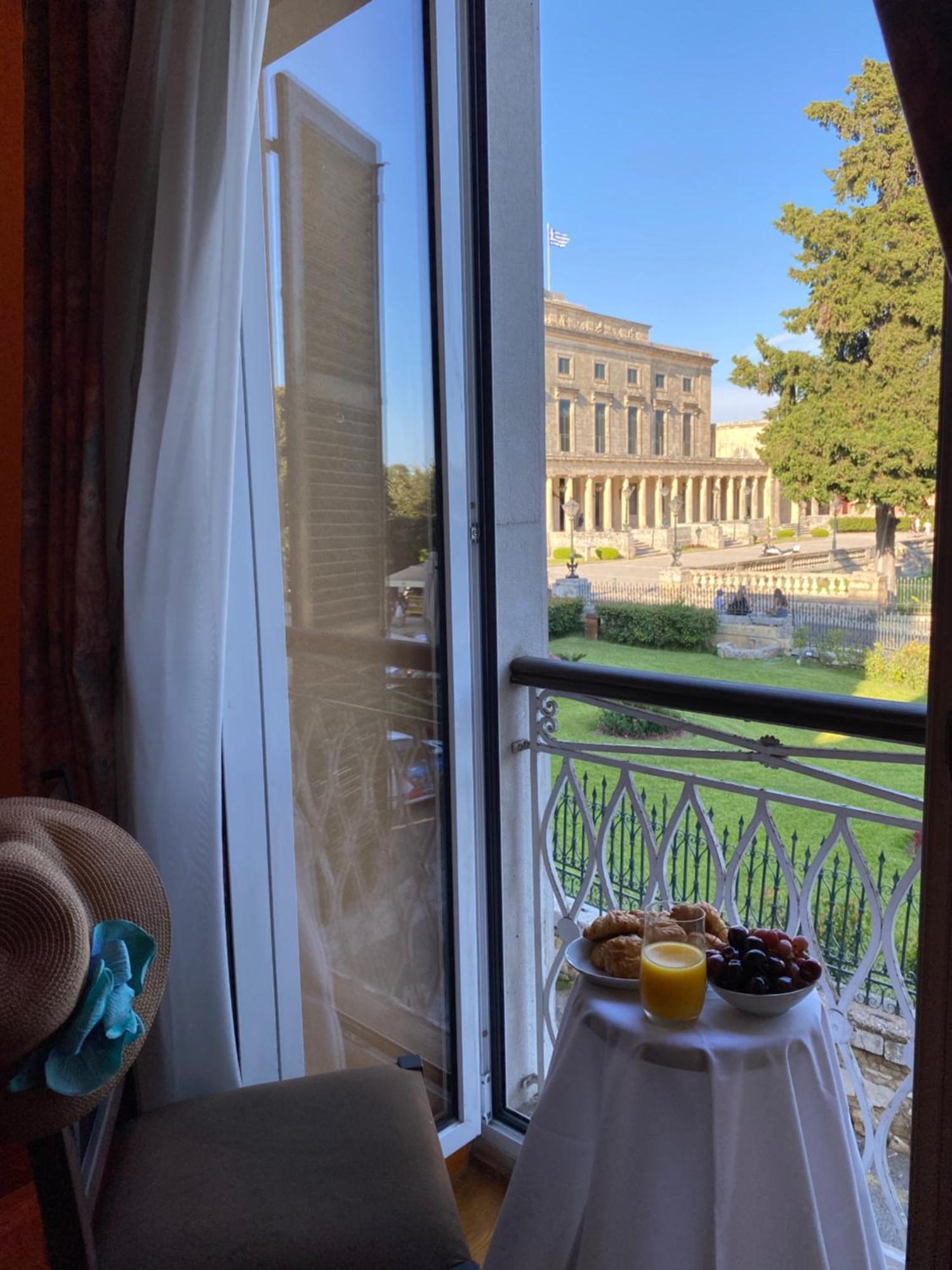 Palazzo Luxury Suite - View To Liston Square & Old Fortress Of Corfu Old Town Buitenkant foto
