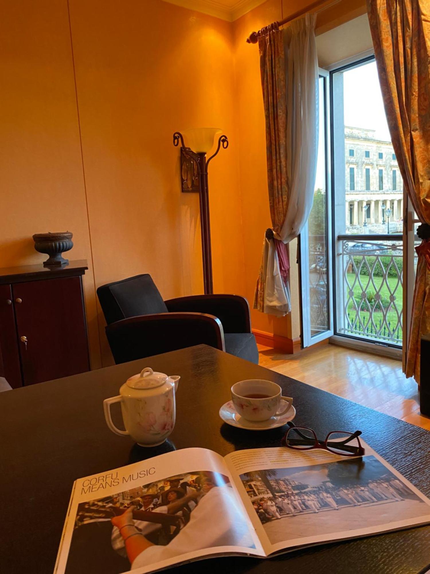 Palazzo Luxury Suite - View To Liston Square & Old Fortress Of Corfu Old Town Buitenkant foto